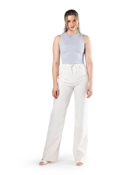 Build Your Capsule Wardrobe with Tall Linen Trousers