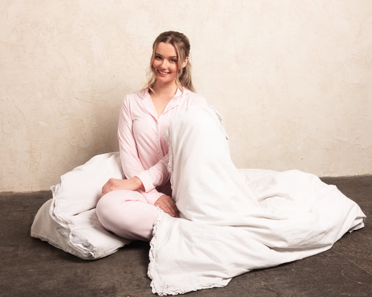 Tall Women’s Long Sleeve Pyjama Top – Perfect Fit, All-Night Comfort