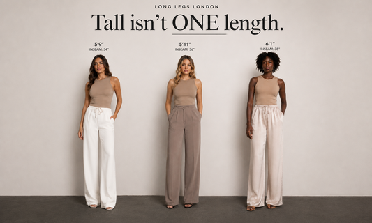 The Ultimate Guide to Finding Trousers for Tall Women That Actually Fit