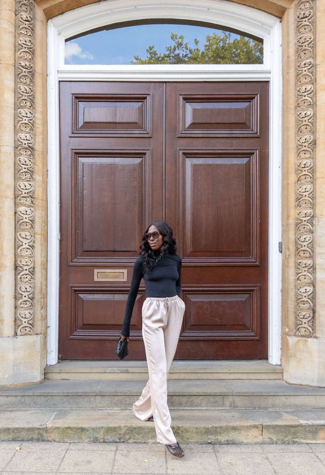 Power Dressing, Redefined: High-Waisted Satin Trousers for Tall Women Who Lead the Way