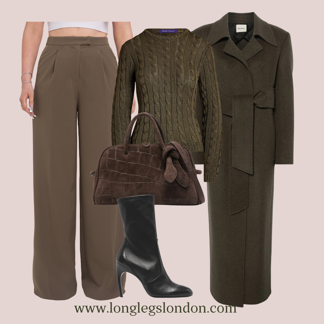 A Wardrobe Essential- The perfect tall girl wide leg trousers