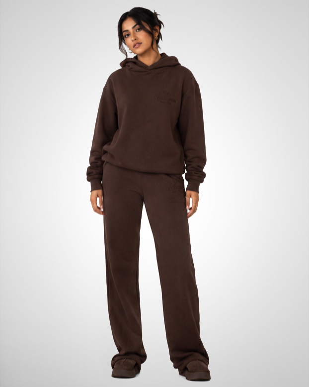 Tall Hoodie - Mocha Brown
