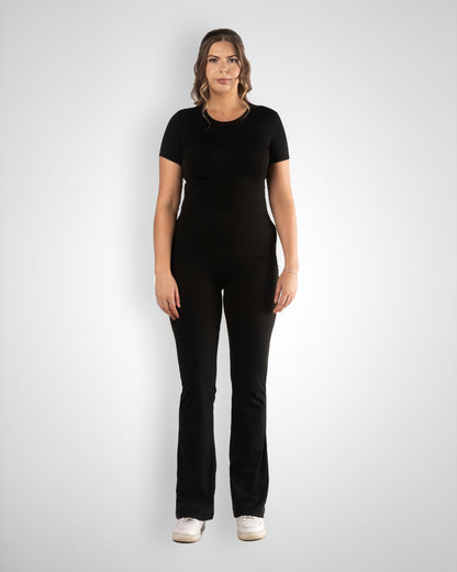 Tall Short Sleeve Active T-shirt - Black